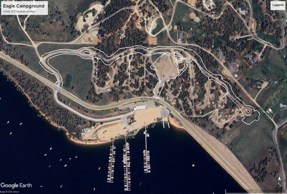eagle campground construction area 
